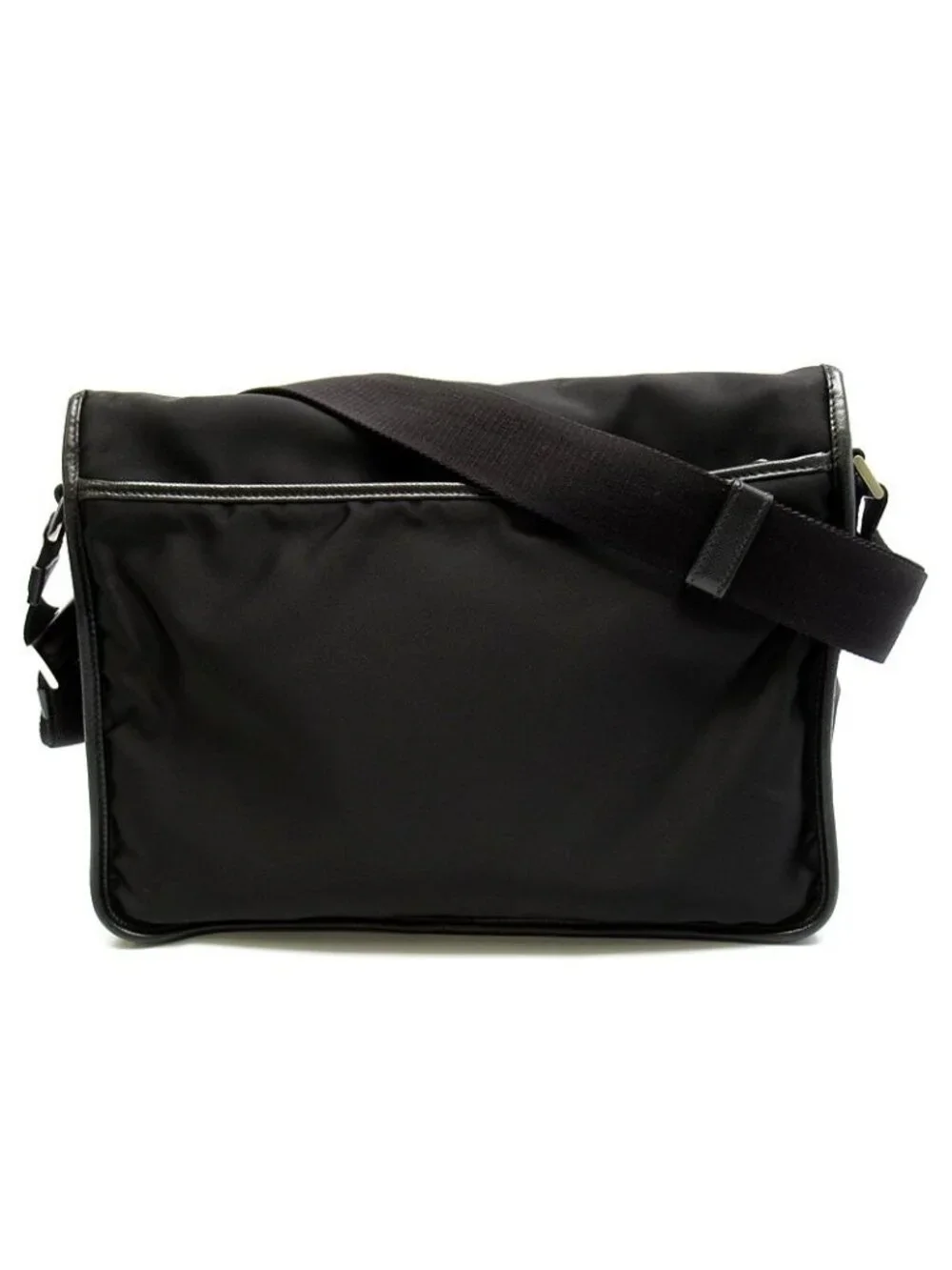 Prada Messenger Bag Nylon Black